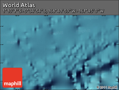Satellite Map of the Area around 0° 52' 31" S, 168° 13' 29" W