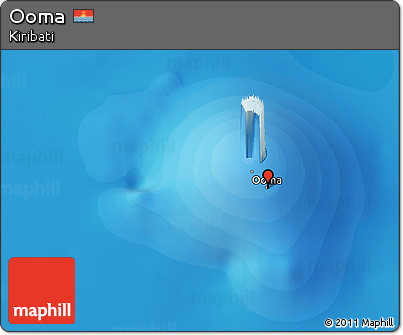 Political 3D Map of Ooma