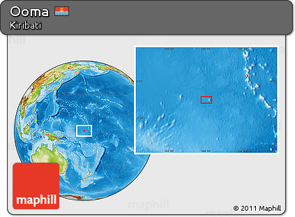 Physical Location Map of Ooma