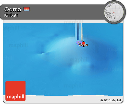 Physical Panoramic Map of Ooma