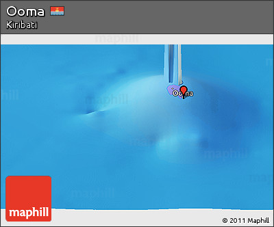 Physical Panoramic Map of Ooma