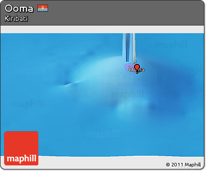 Physical Panoramic Map of Ooma