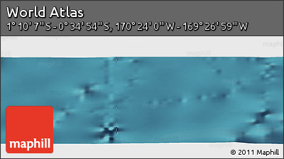 Satellite Panoramic Map of the Area around 0° 52' 31" S, 169° 55' 30" W