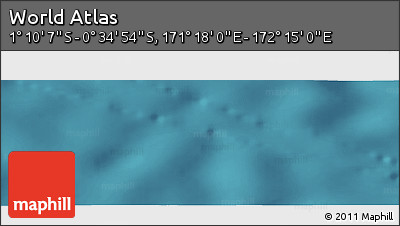 Satellite Panoramic Map of the Area around 0° 52' 31" S, 171° 46' 30" E