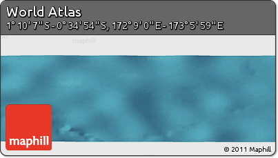 Satellite Panoramic Map of the Area around 0° 52' 31" S, 172° 37' 30" E
