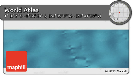 Satellite Panoramic Map of the Area around 0° 52' 31" S, 174° 10' 30" W