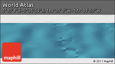 Satellite Panoramic Map of the Area around 0° 52' 31" S, 174° 10' 30" W