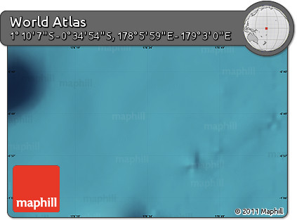 Satellite Map of the Area around 0° 52' 31" S, 178° 34' 29" E