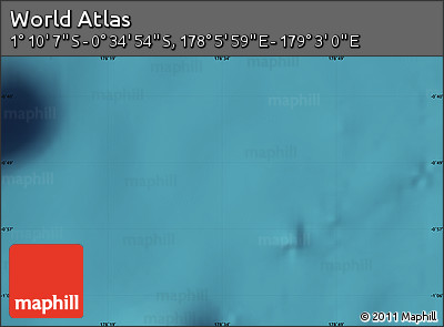 Satellite Map of the Area around 0° 52' 31" S, 178° 34' 29" E