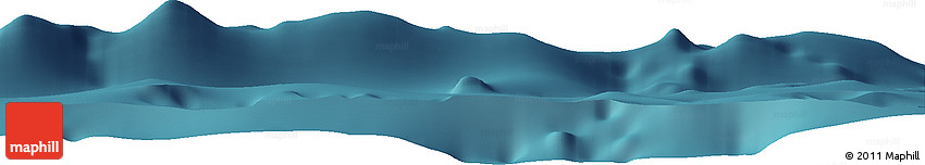 Satellite Horizon Map of the Area around 0° 52' 31" S, 20° 19' 30" W