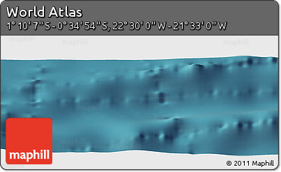 Satellite Panoramic Map of the Area around 0° 52' 31" S, 22° 1' 29" W