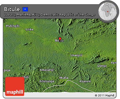 Satellite 3D Map of Bitule