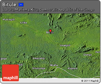 Satellite 3D Map of Bitule