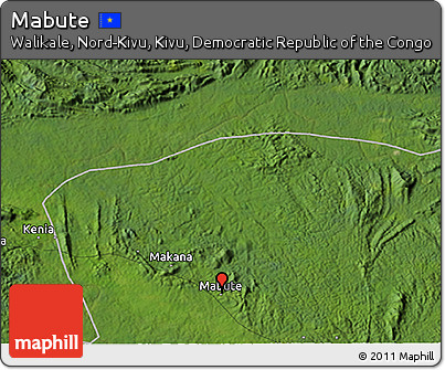 Satellite 3D Map of Mabute