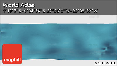 Satellite Panoramic Map of the Area around 0° 52' 31" S, 27° 7' 30" W