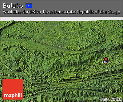 Satellite 3D Map of Buluko
