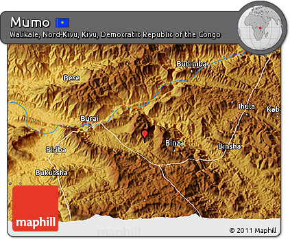 Physical 3D Map of Mumo