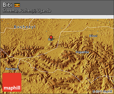 Physical 3D Map of Biti