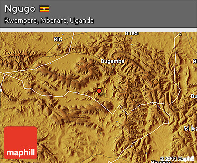 Physical 3D Map of Ngugo