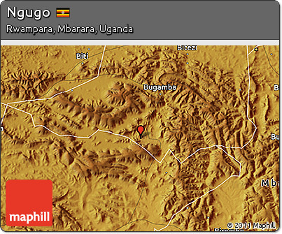 Physical 3D Map of Ngugo