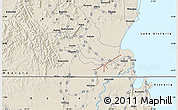 Shaded Relief Map of Bubba