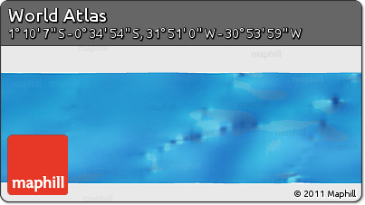 Physical Panoramic Map of the Area around 0° 52' 31" S, 31° 22' 30" W