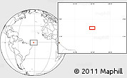 Blank Location Map of the area around 0° 52' 31" S, 32° 13' 30" W