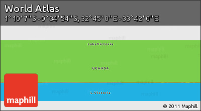Political Panoramic Map of the Area around 0° 52' 31" S, 33° 13' 30" E