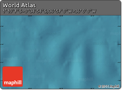 Satellite Map of the Area around 0° 52' 31" S, 36° 28' 30" W