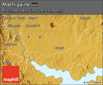 Physical Map of Mathigaine