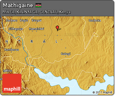 Physical Map of Mathigaine