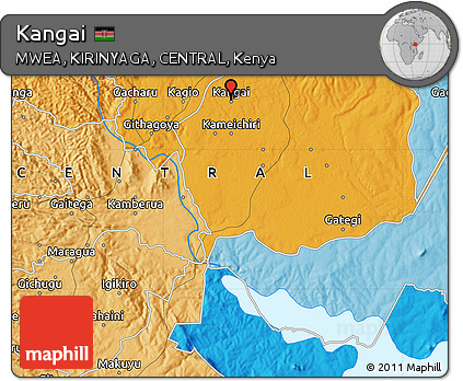 Political Map of Kangai