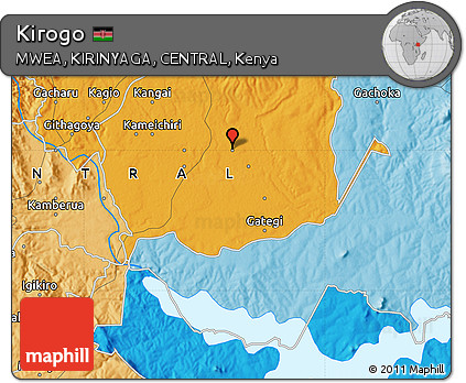 Political Map of Kirogo