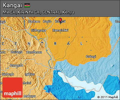 Political Map of Kangai