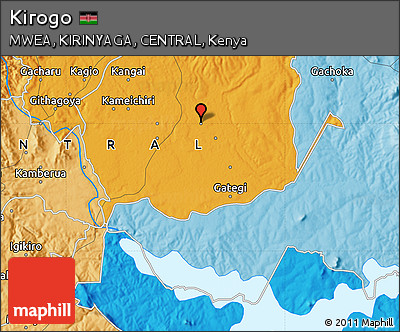 Political Map of Kirogo