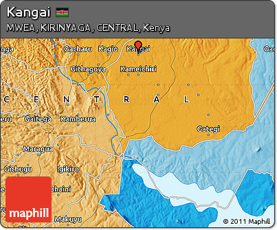 Political Map of Kangai