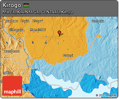 Political Map of Kirogo