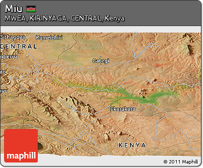 Satellite Panoramic Map of Miu
