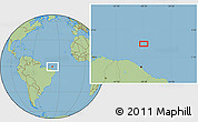 Savanna Style Location Map of the area around 0° 52' 31" S, 38° 10' 29" W
