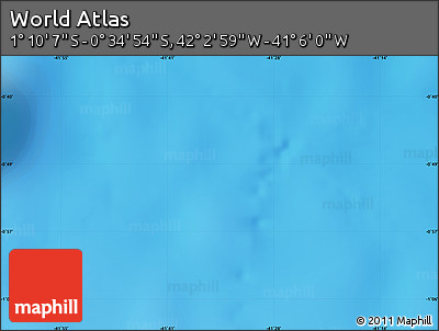 Physical Map of the Area around 0° 52' 31" S, 41° 34' 30" W