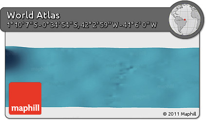 Satellite Panoramic Map of the Area around 0° 52' 31" S, 41° 34' 30" W