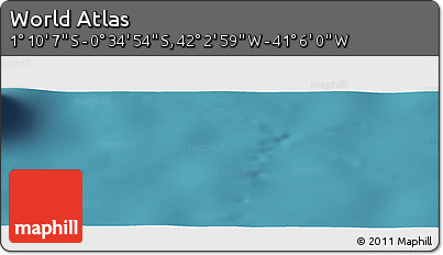 Satellite Panoramic Map of the Area around 0° 52' 31" S, 41° 34' 30" W