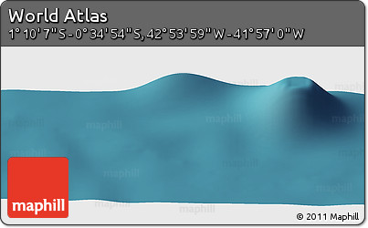 Satellite Panoramic Map of the Area around 0° 52' 31" S, 42° 25' 29" W