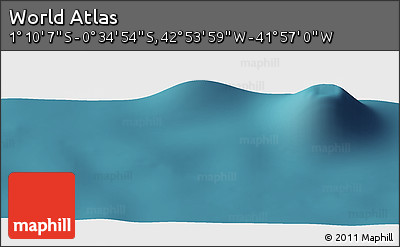 Satellite Panoramic Map of the Area around 0° 52' 31" S, 42° 25' 29" W