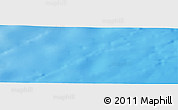 Physical Panoramic Map of the area around 0° 52' 31" S, 43° 25' 29" E