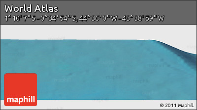 Satellite Panoramic Map of the Area around 0° 52' 31" S, 44° 7' 30" W