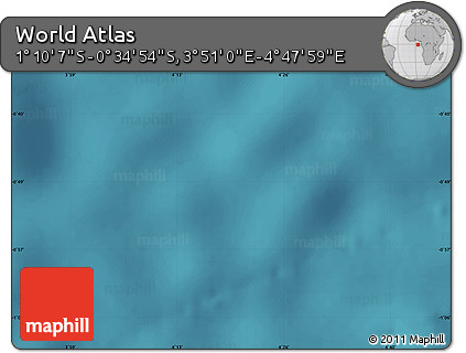 Satellite Map of the Area around 0° 52' 31" S, 4° 19' 30" E