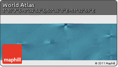Satellite Panoramic Map of the Area around 0° 52' 31" S, 51° 4' 30" E