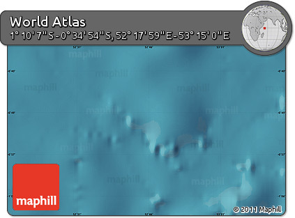 Satellite Map of the Area around 0° 52' 31" S, 52° 46' 29" E