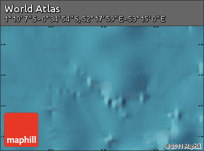 Satellite Map of the Area around 0° 52' 31" S, 52° 46' 29" E